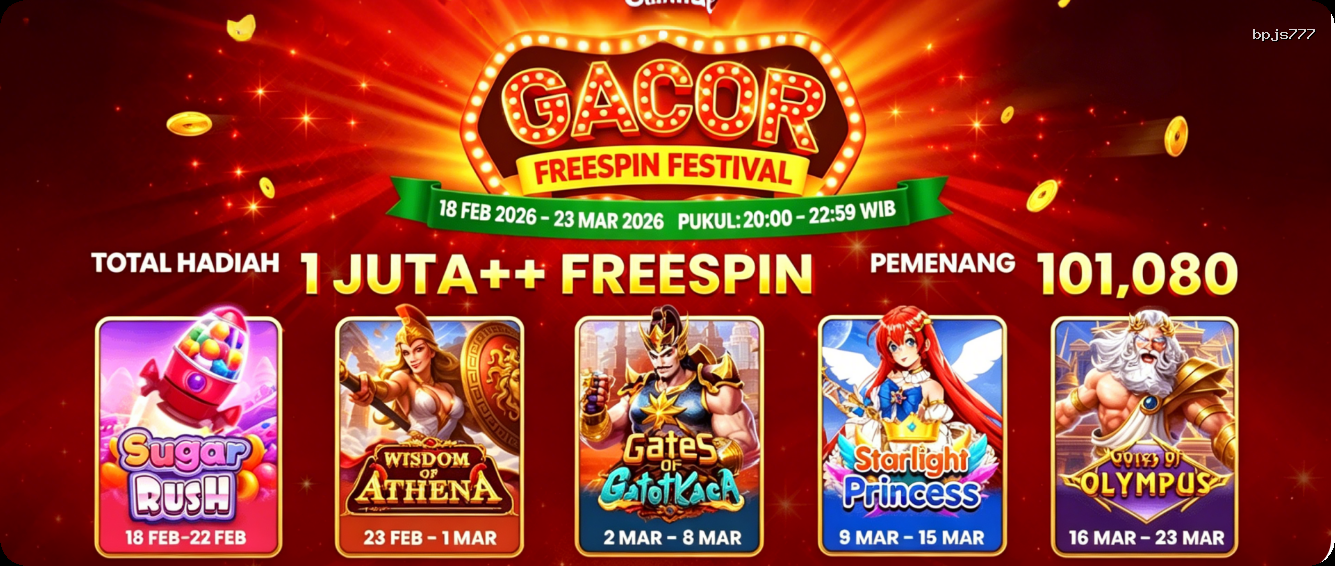 Login bpjs777 Sekarang Bonus Melimpah